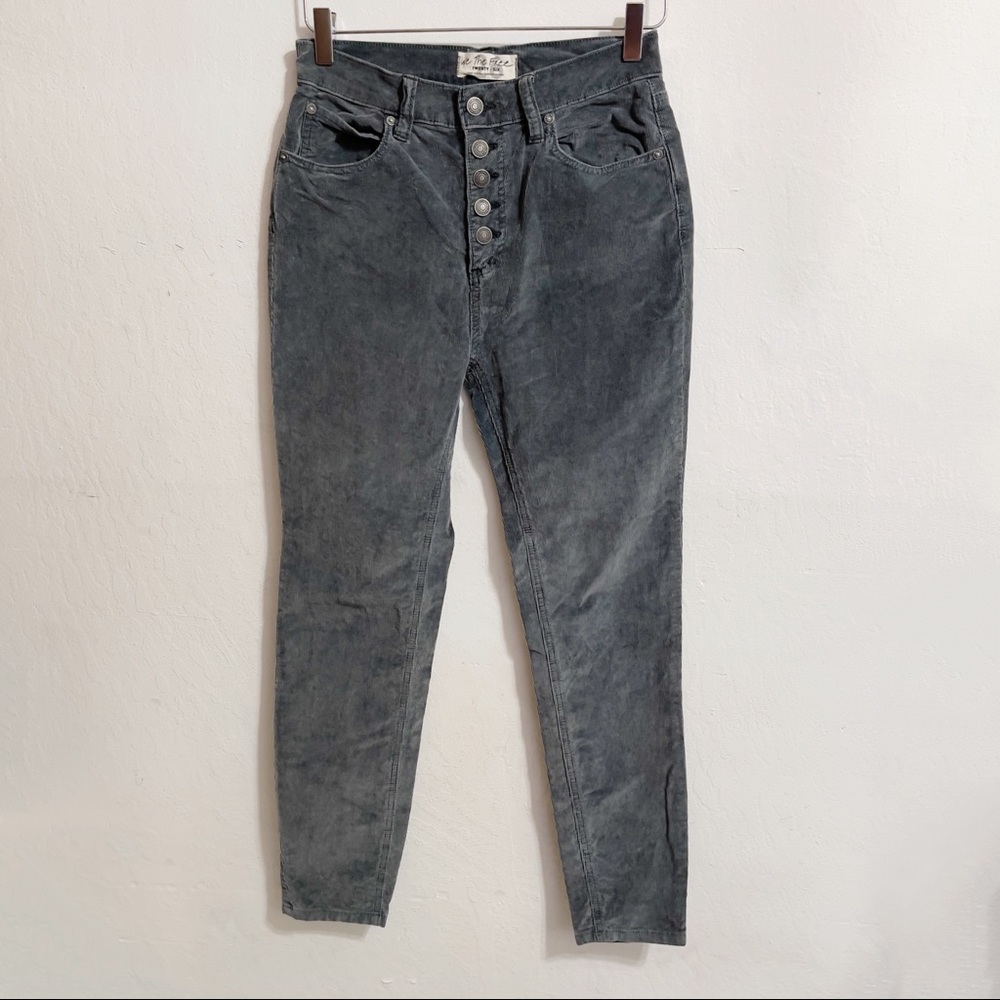 Free People Sunchaser Corduroy Skinny Pants